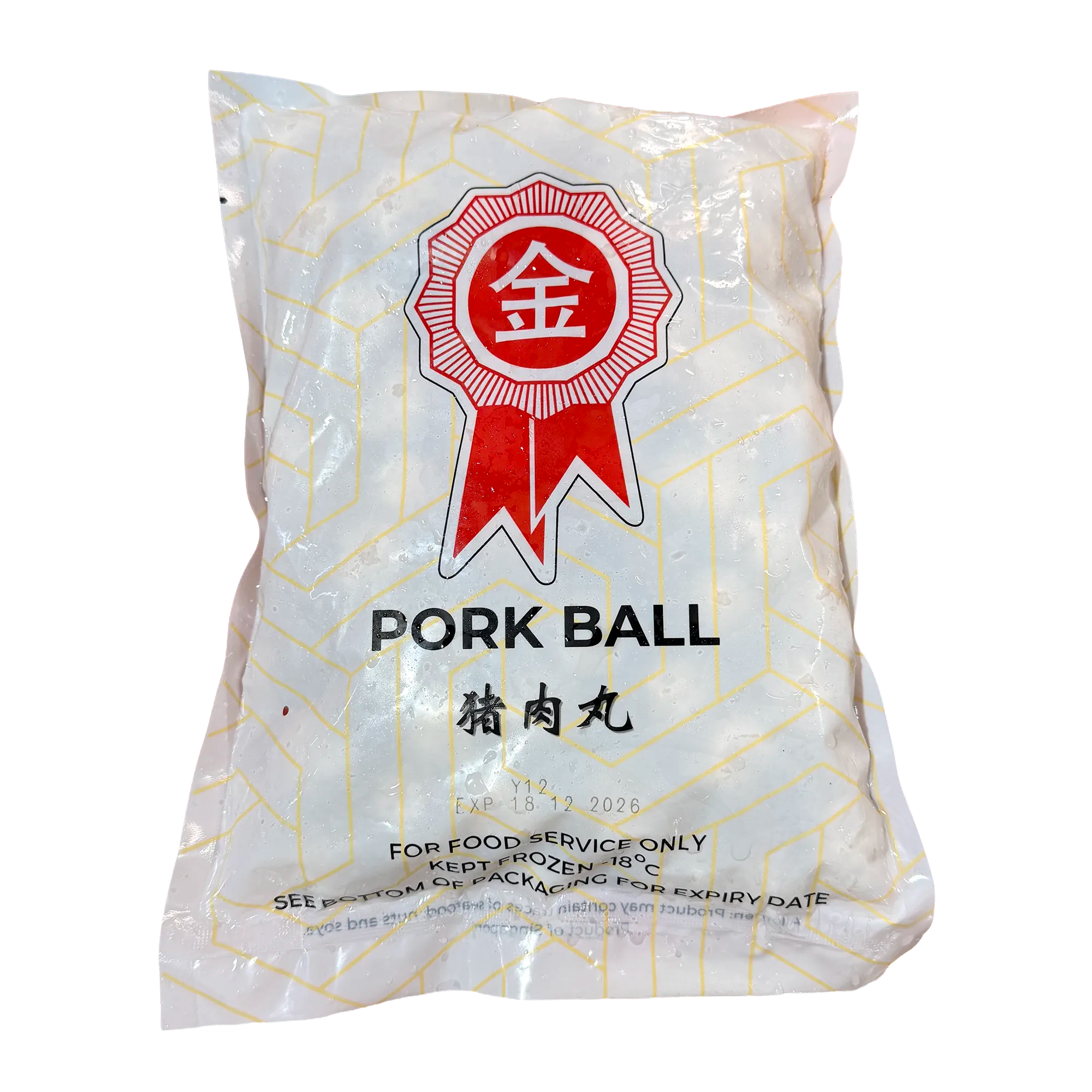 972 Pork Ball 972 金牌猪肉丸 1kg/pkt