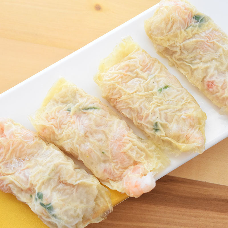 Beancurd Prawn Roll 腐皮虾 8pcs/pkt-Mr Joy’s Supermarket Steamboat singapore