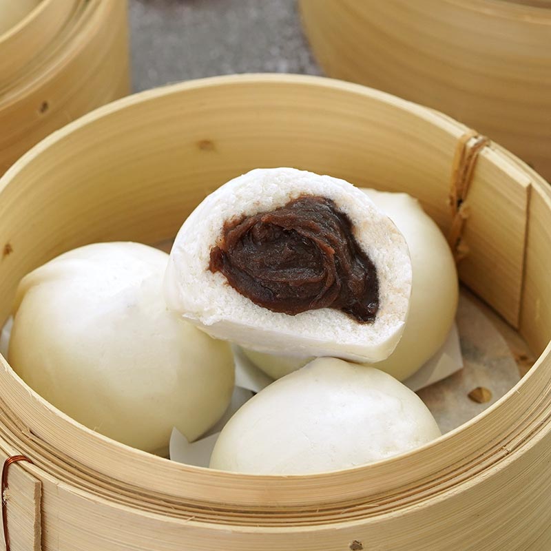 Bean Paste Bun 手工豆沙包 10pcs/pkt-Mr Joy’s Supermarket Steamboat singapore