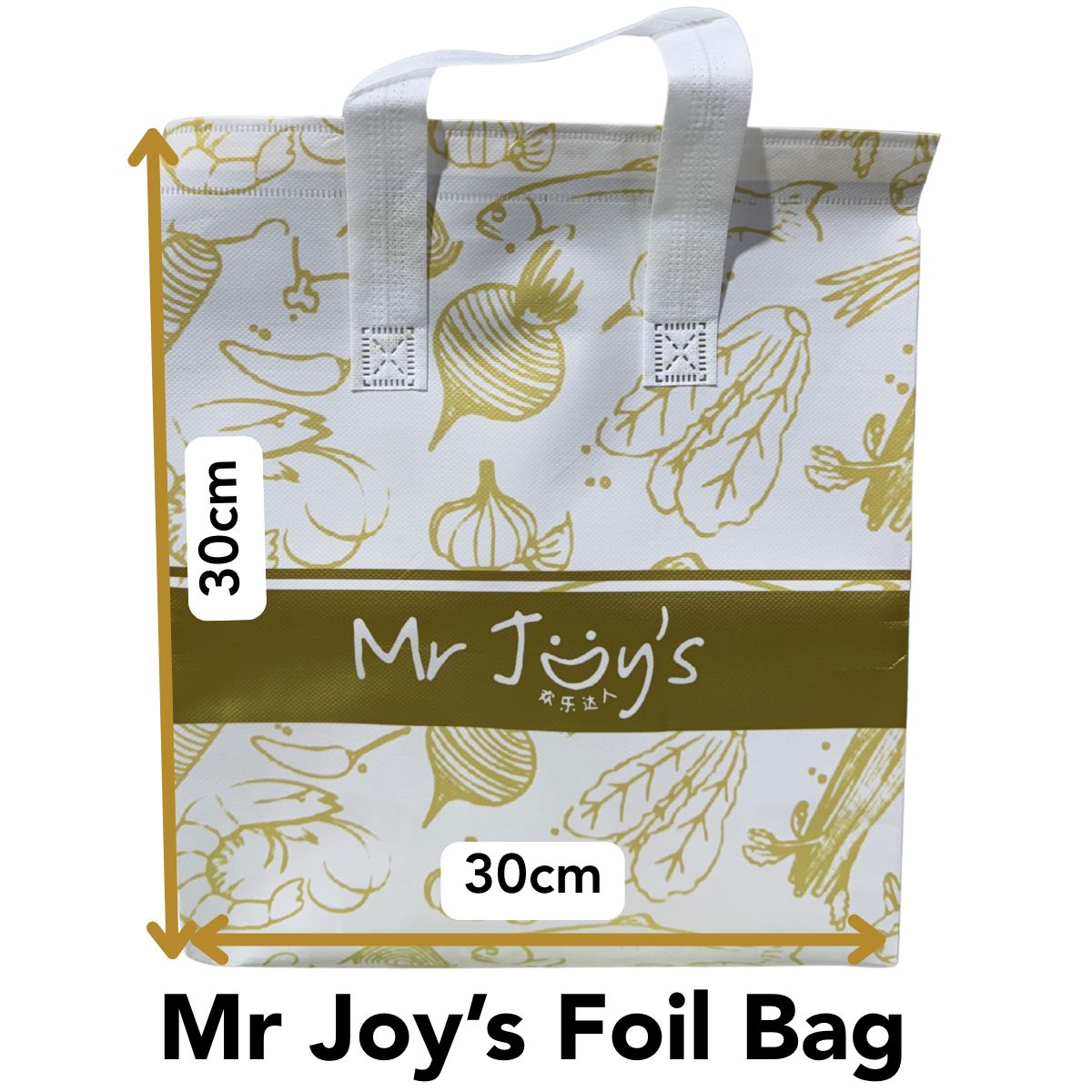 Mr Joy's Foil Cooler Bag
