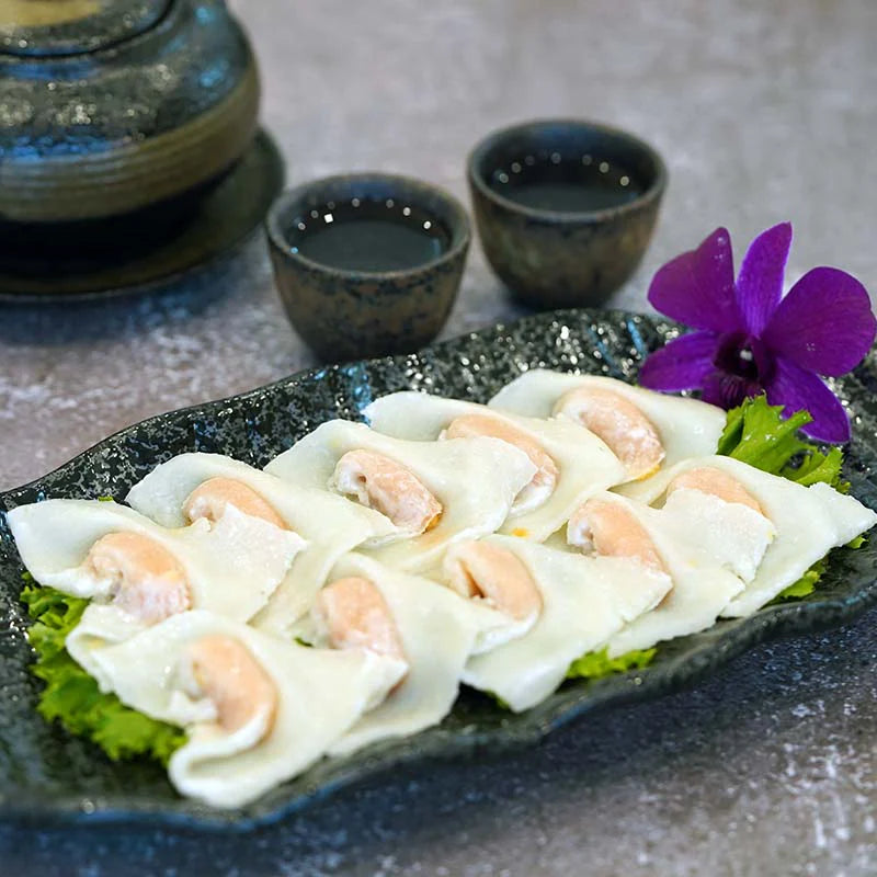 Fish Dumpling With Shrimp (White) 鱼绞 (白) 10pcs/pkt-Mr Joy’s Supermarket Steamboat singapore