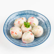 Fresh Vegetables Fish Balls (Big) 生大菜鱼丸 10pcs/pkt-Mr Joy’s Supermarket Steamboat singapore