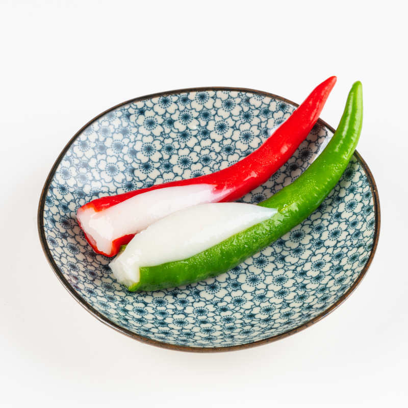 Fresh Chilli With Fish Paste 新鲜酿辣椒 8pcs/pkt-Mr Joy’s Supermarket Steamboat singapore