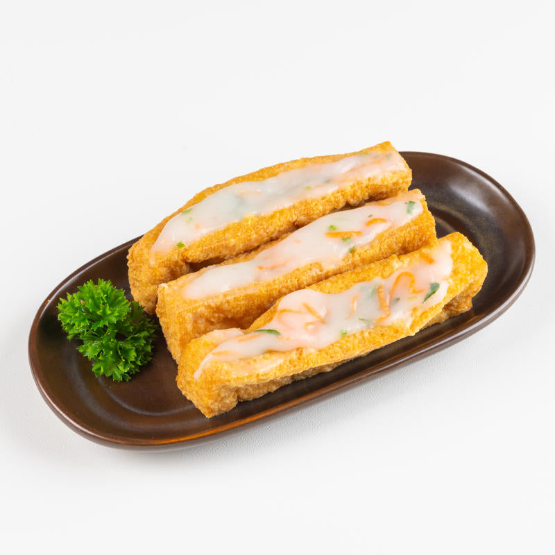 Fresh Long Tao Pok With Fish Paste 新鲜酿豆边 7pcs/pkt-Mr Joy’s Supermarket Steamboat singapore