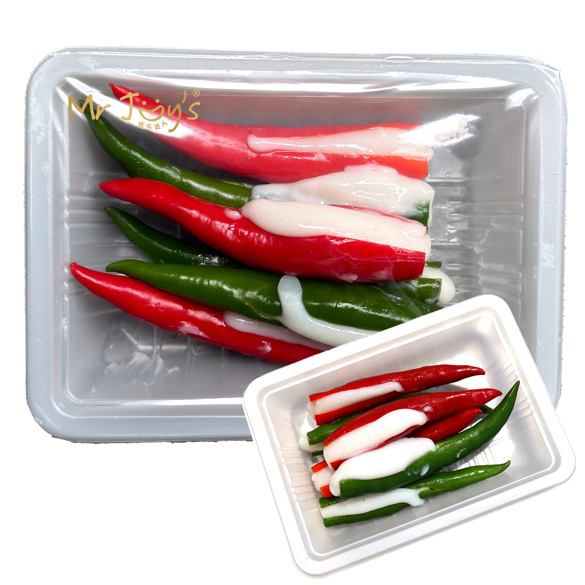 Fresh Chilli With Fish Paste 新鲜酿辣椒 6pcs/pkt