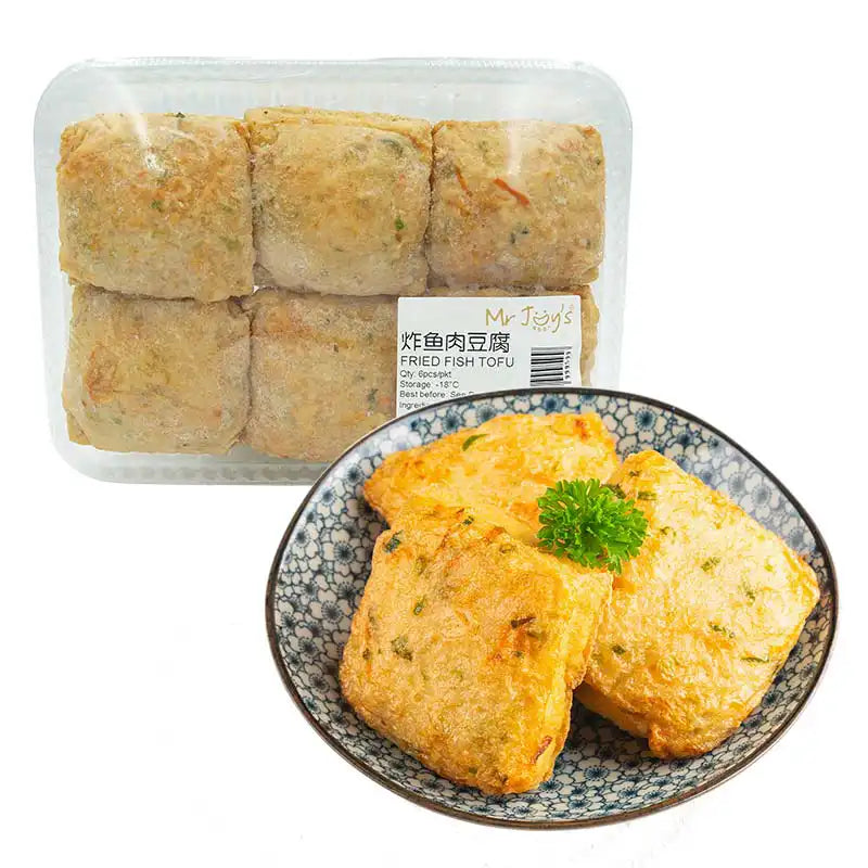 Joo Hwa Fried Fish Twa Kwa 裕華炸鱼肉豆腐 6pcs/pkt-Mr Joy’s Supermarket Steamboat singapore