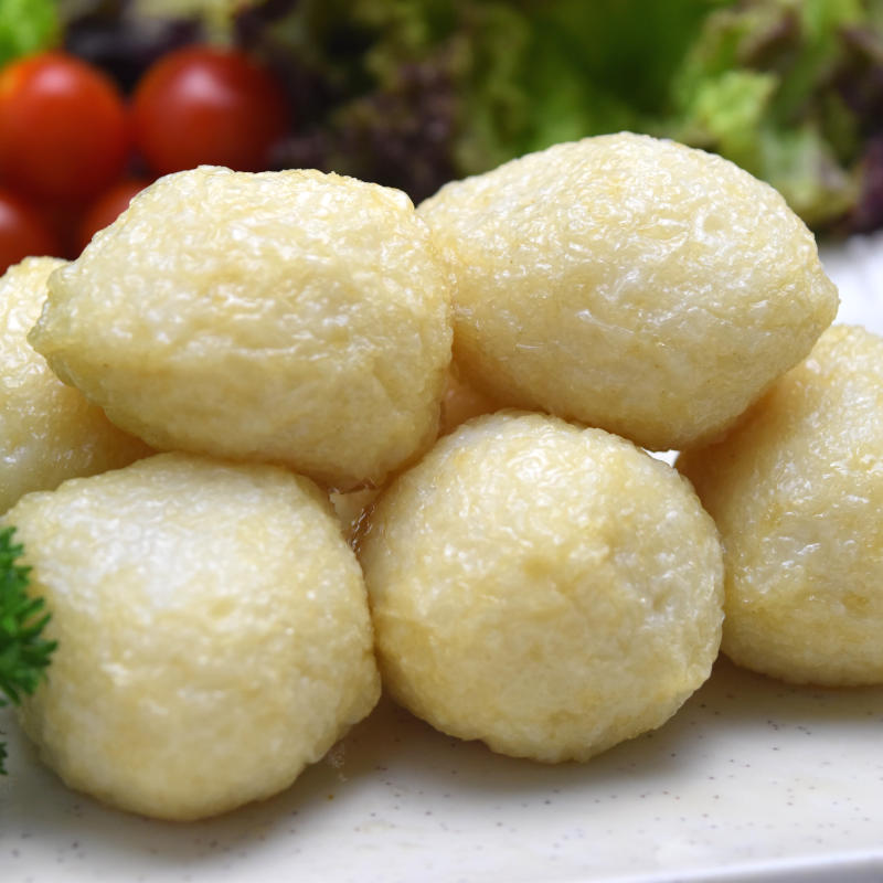 Fried Fish Balls 炸鱼丸 20 pcs/pkt-Mr Joy’s Supermarket Steamboat singapore