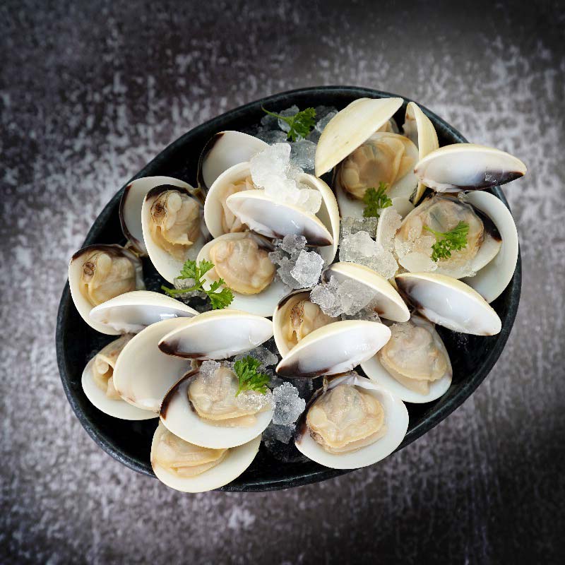Frozen White Clams Cooked 冷冻蛤蜊 1kg/pkt-Mr Joy’s Supermarket Steamboat singapore