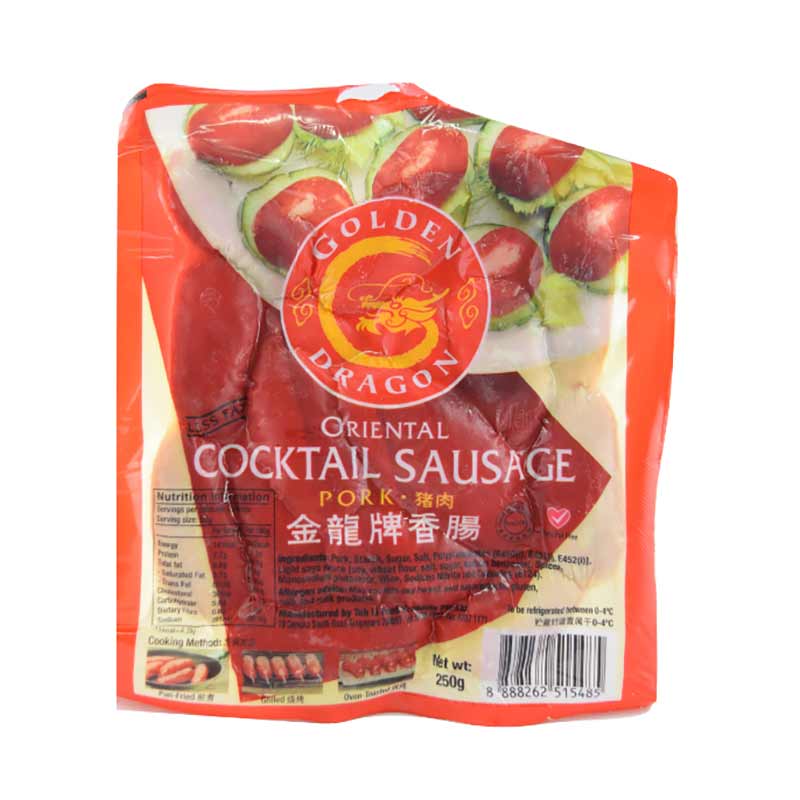 GD Taiwan Pork Cocktail Sausage 台弯迷你猪肉香肠 250gm/pkt-Mr Joy’s Supermarket Steamboat singapore