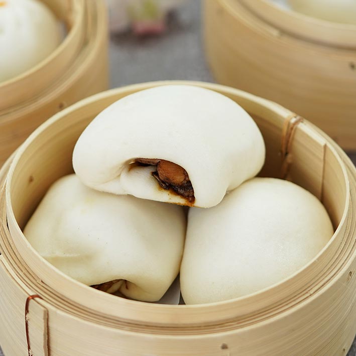 Kong Bah Bao 扣肉包 5pcs/pkt-Mr Joy’s Supermarket Steamboat singapore