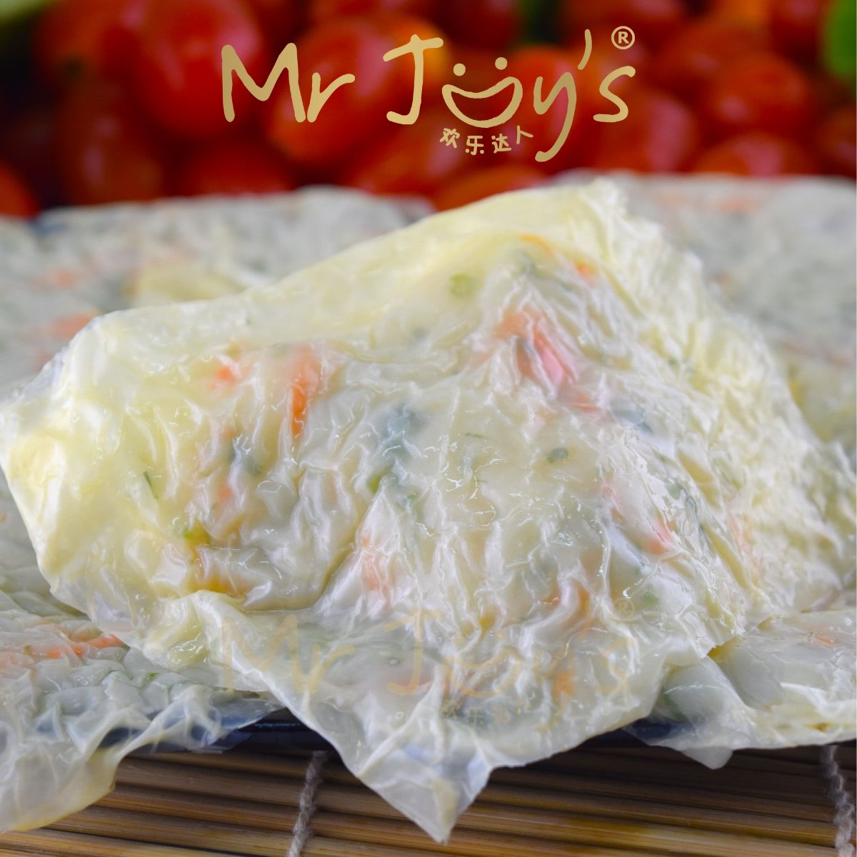 Fresh Yuba Skin With Fish paste 新鲜酿海鲜片 12pcs/pkt