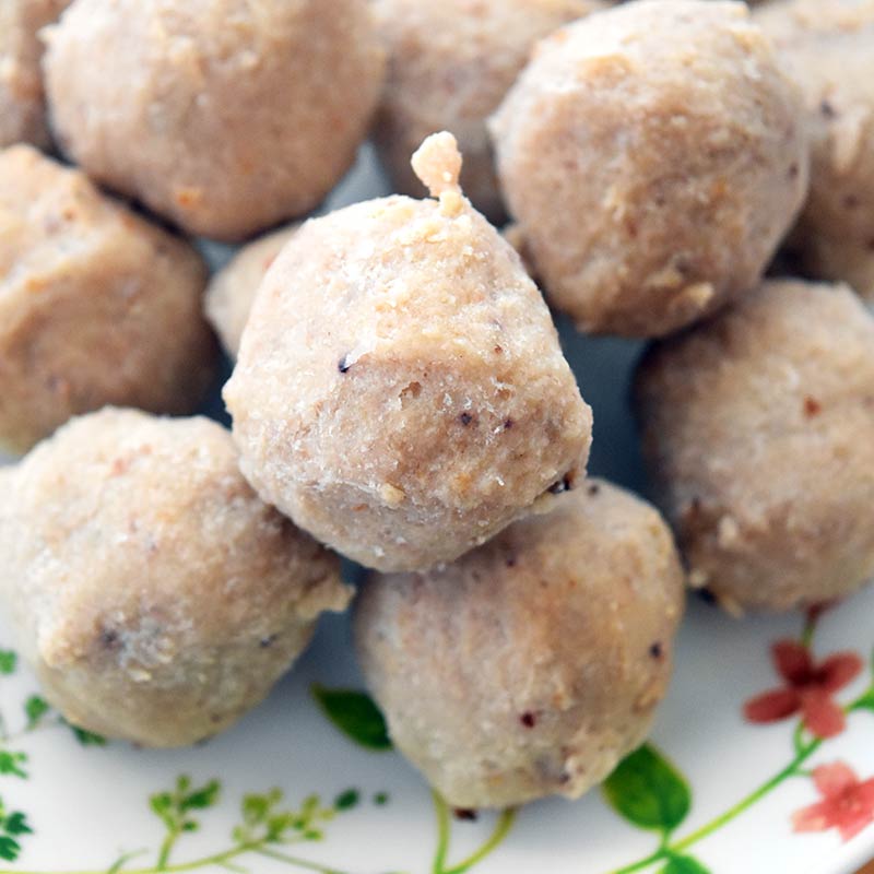 Pork Ball (Big) 55猪肉丸 1kg/pkt-Mr Joy’s Supermarket Steamboat singapore