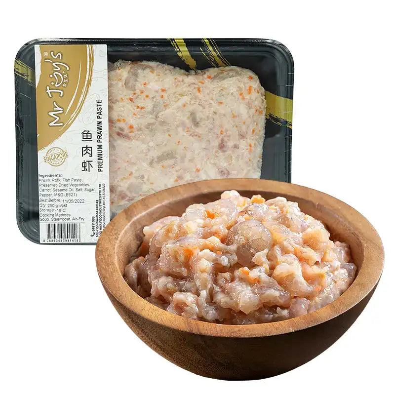 Joo Hwa Premium Prawn Paste 鱼肉虾 250gm/pkt-Mr Joy’s Supermarket Steamboat singapore