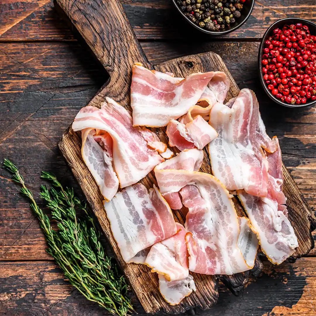 Streaky Bacon 培根猪肉 200gm/pkt-Mr Joy’s Supermarket Steamboat singapore