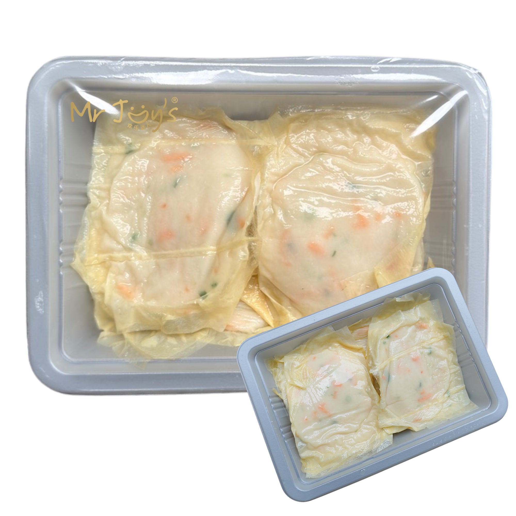 Fresh Yuba Skin With Fish paste 新鲜酿海鲜片 8pcs/pkt