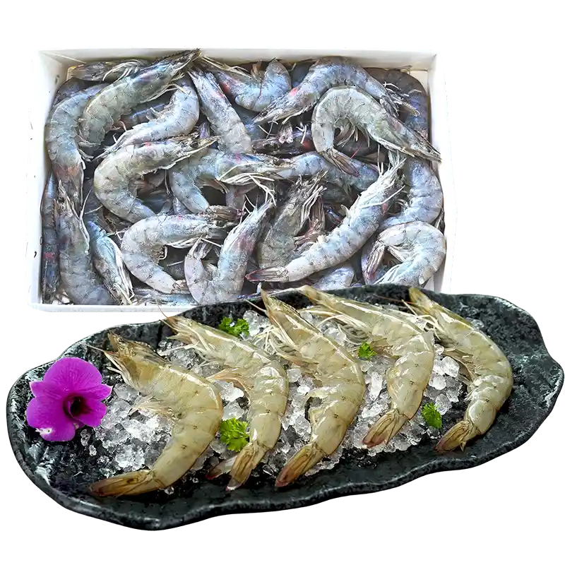 Vananmei White Prawns Frozen 冷冻白虾 1kg/pkt-Mr Joy’s Supermarket Steamboat singapore